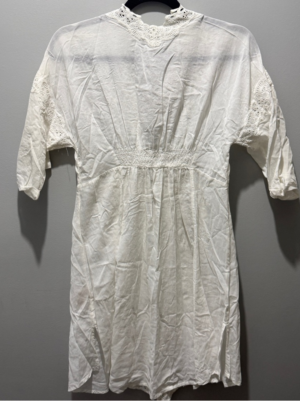 NWT Free People Embroidery Tunic - White Retail $229.99US - Picture 8 of 10